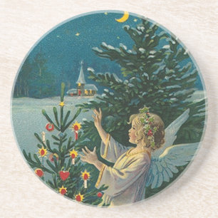 Vintage Christmas Coaster