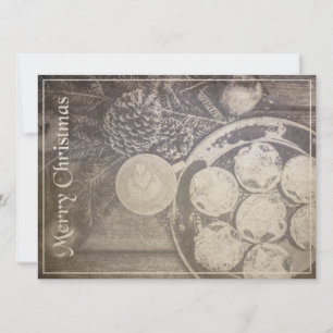 Vintage Christmas Coffee & Cookies