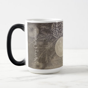 Vintage Christmas Coffee & Cookies Magic Mug