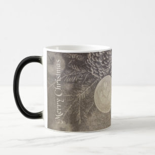 Vintage Christmas Coffee & Cookies Magic Mug