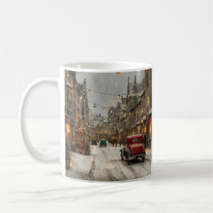 Vintage Christmas Coffee Mug