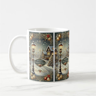 Vintage Christmas Coffee Mug