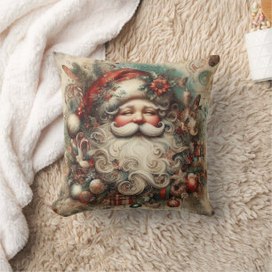  Vintage Christmas  Collection Throw Pillow