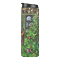 Vintage Christmas, Cozy Log Cabin with Fireplace