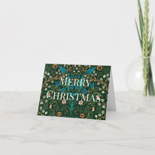 Vintage Christmas, Custom William Morris Holiday Card