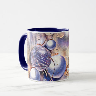 Vintage Christmas Decorations   Mug