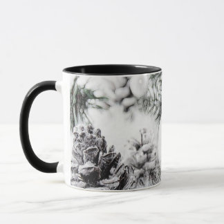 Vintage Christmas Decorations Ornaments  Mug