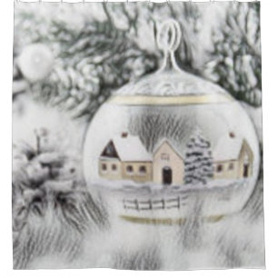 Vintage Christmas Decorations Ornaments Watercolor