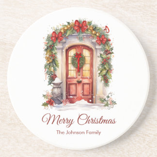 Vintage Christmas Door Coaster