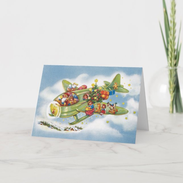 Vintage Christmas, Easy to Customize Cards (Front)