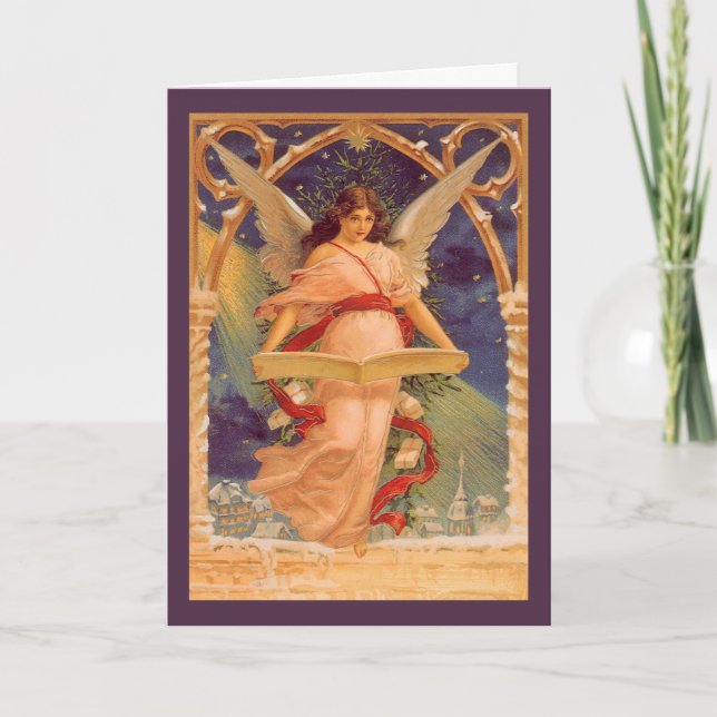 Vintage Christmas, Easy to Customize Cards (Front)