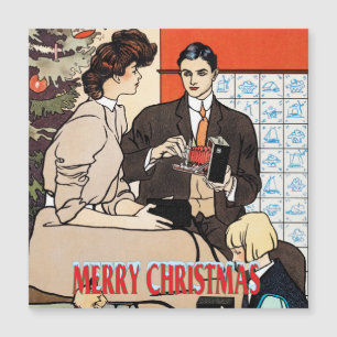 Vintage Christmas Edward Penfield 