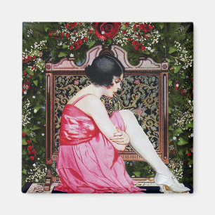 Vintage Christmas Frigo Magnet