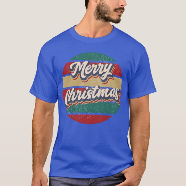 Vintage Christmas funny T-Shirt (Front)