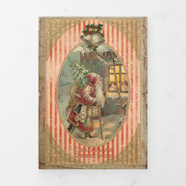 Vintage Christmas - Greeting Card (Cover)
