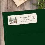 Vintage Christmas Handwritten Script Address<br><div class="desc">For your invitations or greeting cards this Christmas. Personalize with your own text.</div>