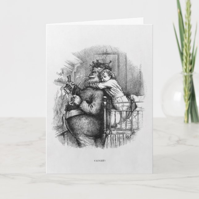 Vintage Christmas Holiday Card (Front)