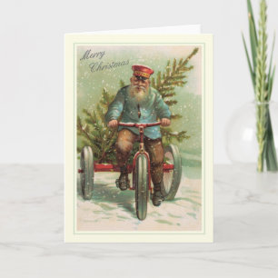 Vintage Christmas Holiday Card