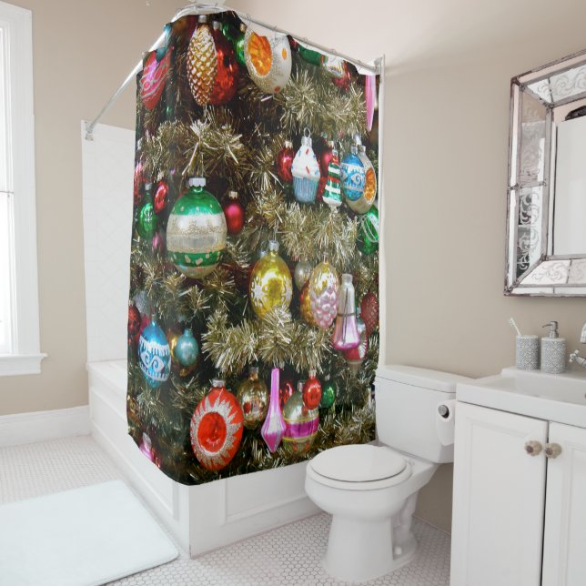 Vintage Christmas Holiday Ornaments (In Situ)