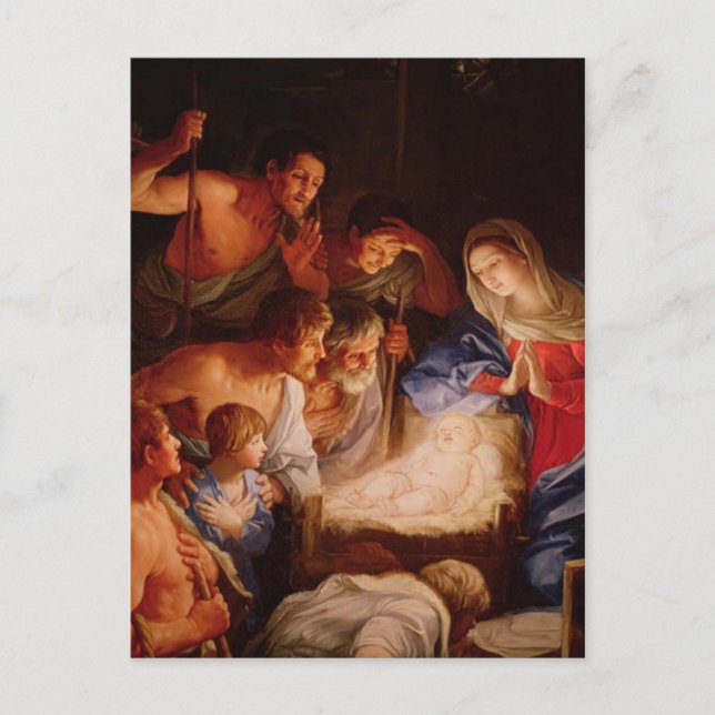 Vintage : Christmas - Holiday Postcard (Front)