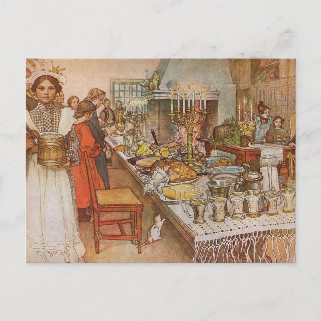 Vintage : Christmas - Holiday Postcard (Front)