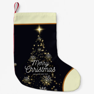 Vintage  Christmas Holiday Small Christmas Stockin Small Christmas Stocking