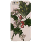 Vintage Christmas, Holly Plant with Red Berries