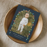 Vintage Christmas Lights Photo Arch Holiday Card<br><div class="desc">Merry Christmas Elegant Vintage Christmas Lights Photo Arch Holiday cards. Click the edit button to customize this design with your photo and text.</div>