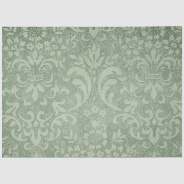 Vintage Christmas Mix Series Design 26 Tissue Paper (Front)