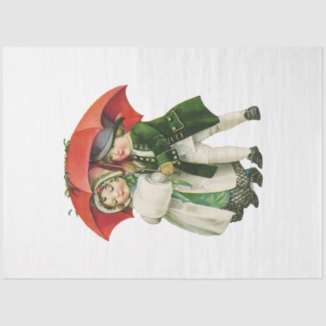 Vintage Christmas Mix Series Design 28 Tissue Paper (Front)