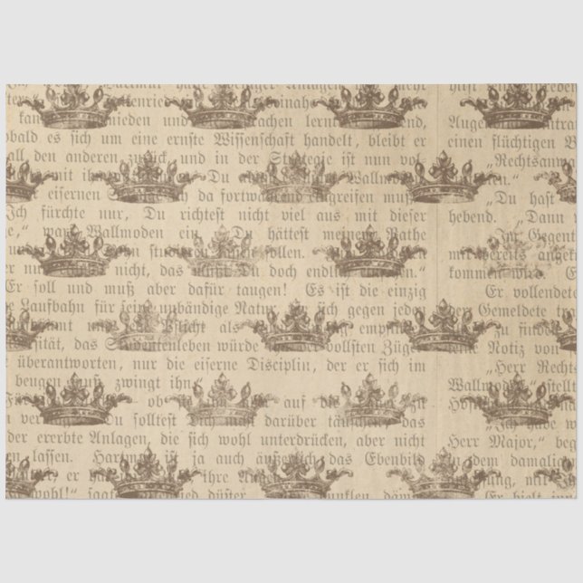 Vintage Christmas Mix Series Design 32 Tissue Paper (Front)