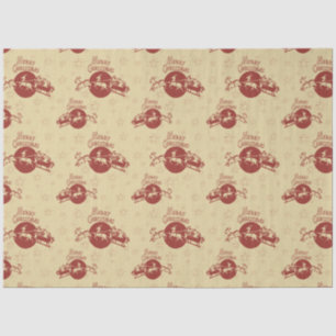 Vintage Christmas Mix Series Design 51 Tissue Paper