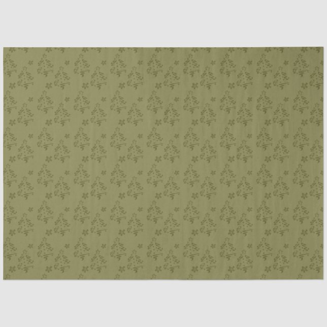 Vintage Christmas Mix Series Design 53 Tissue Paper (Front)