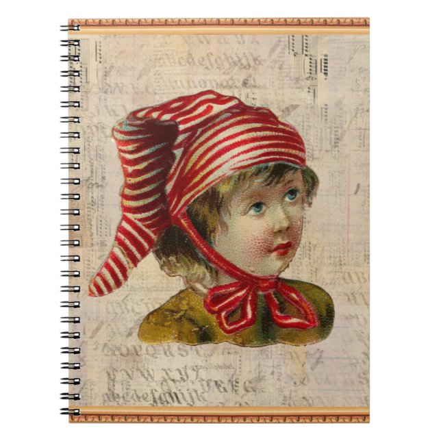 Vintage Christmas Notebook (Front)