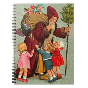 Vintage Christmas Notebook