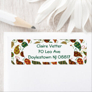 Vintage Christmas Paisley