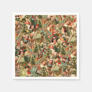 Vintage christmas Paper Napkin