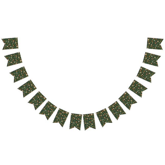 Vintage Christmas Pattern - Flags with String (All)