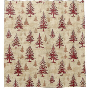 Vintage Christmas Pine Tree Pattern (4)