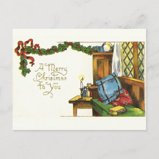 Vintage Christmas postcard