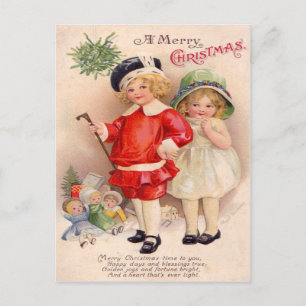 Vintage Christmas postcard