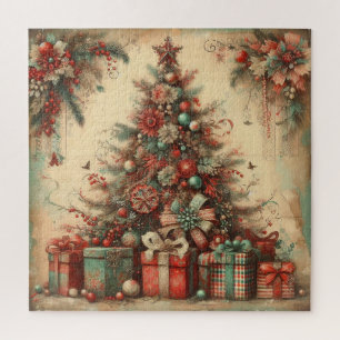 Vintage Christmas Puzzle
