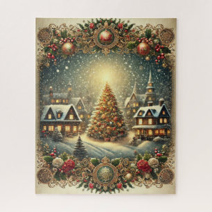 Vintage Christmas Puzzle