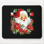 Vintage Christmas Santa Claus Face Funny Old Fashi Mouse Pad<br><div class="desc">Vintage Christmas Santa Claus Face Funny Old Fashioned Xmas</div>