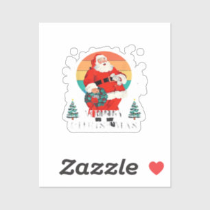 Vintage Christmas Santa Claus Gifts Boys Kids Clas