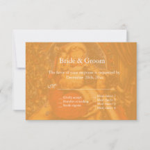 Vintage Christmas Santa Claus wedding RSVP