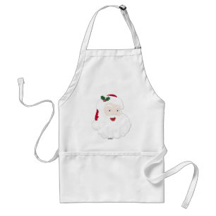 Vintage Christmas Santa Standard Apron