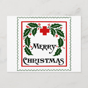 VINTAGE CHRISTMAS SEAL CARD