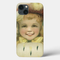 Vintage Christmas Sisters, Victorian Children