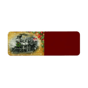 Vintage Christmas Steam Train